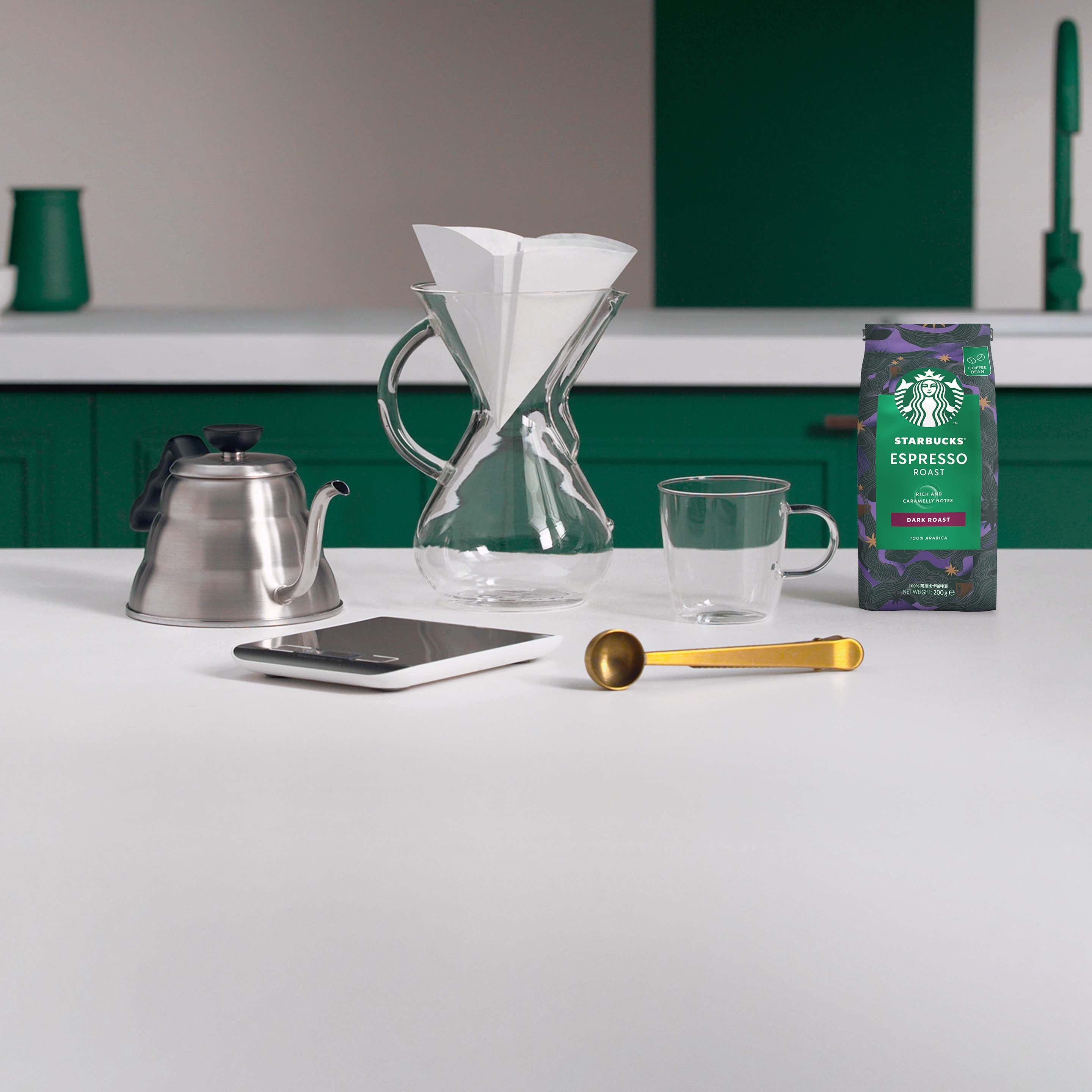 How to Make Coffee With a Chemex® Starbucks® at Home